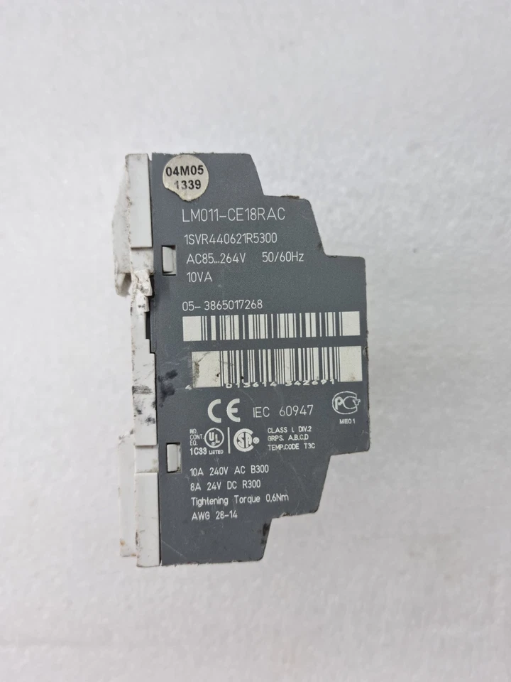 ABB LM011-CE18RAC 1SVR440621R5300 LOGIC MODULE 50/60Hz 10VA
